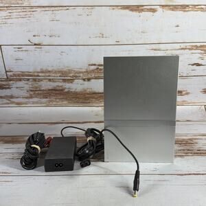Sony PS2 Slim Silver SCPH-79001 w/ AV & Power - No Controller/Remote